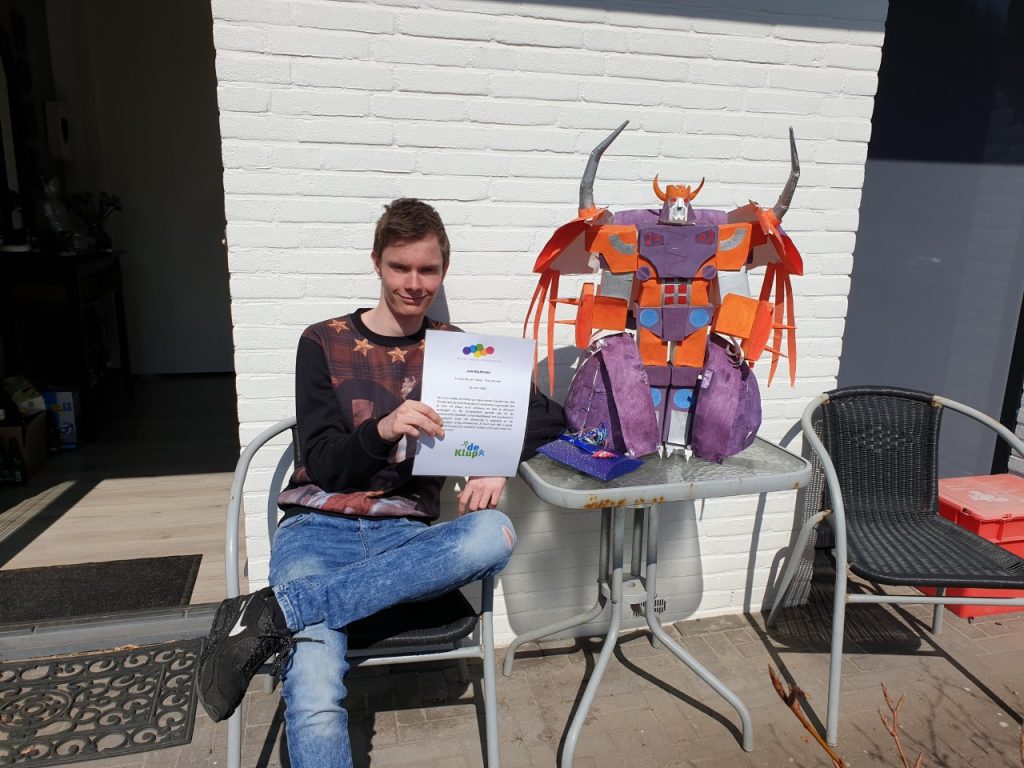 Eerste hoofdprijs Thuiskunst-wedstrijd voor Duncan Smit