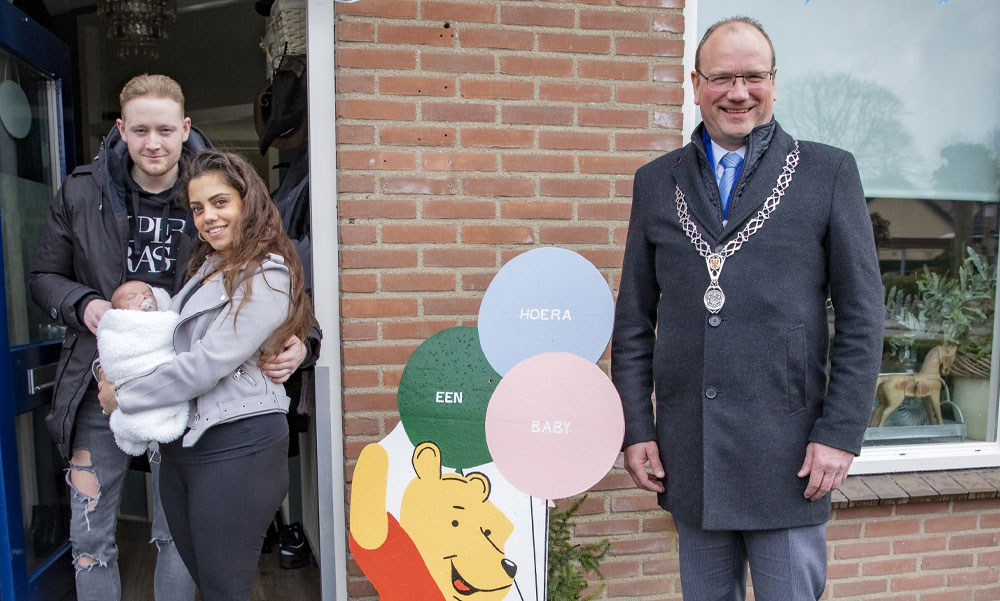 165.000ste inwoner van de gemeente Apeldoorn geboren