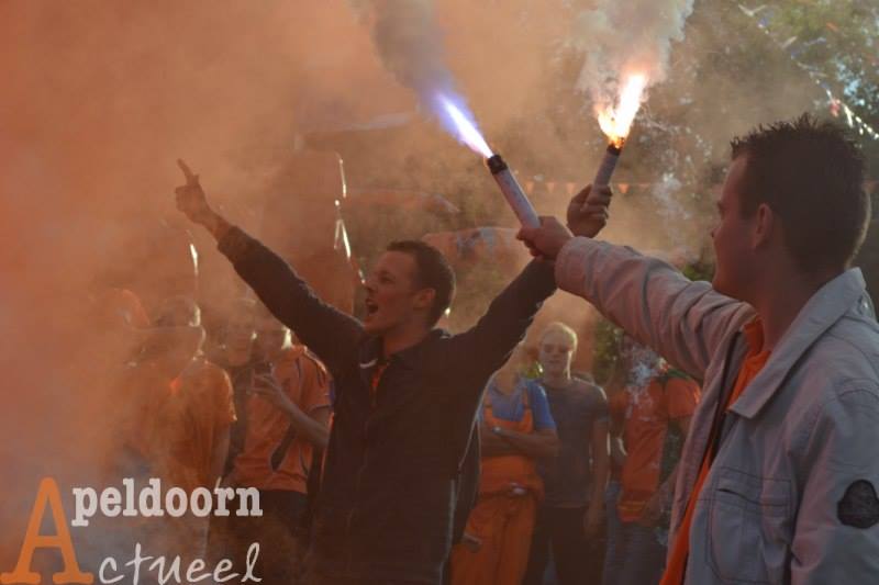 Geen feest meer op Oranjerotonde toegestaan