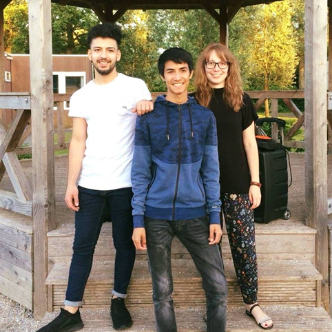 Bezoek Dustan in de grote kerk van Apeldoorn