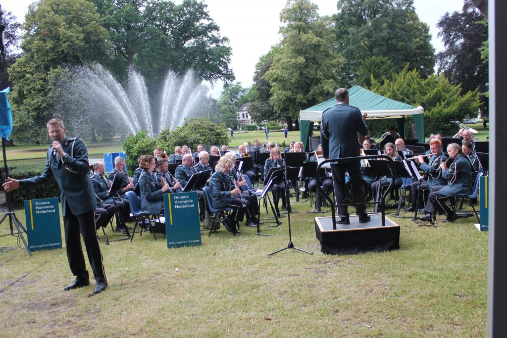 Nederlands Douane Orkest in het Oranjepark