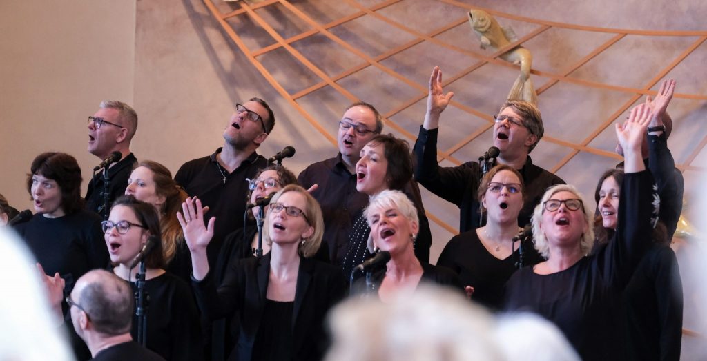 Gold concert met twee Gospelformaties