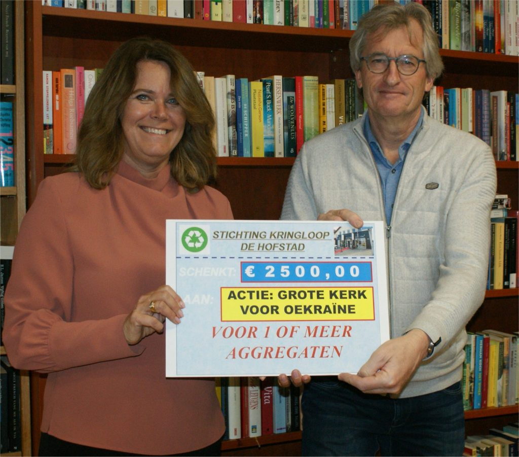 Kringloopwinkel geeft € 11.800,00 weg