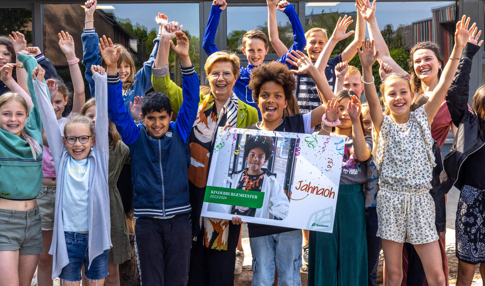 Jahnaoh is vanaf september de nieuwe kinderburgemeester van Apeldoorn