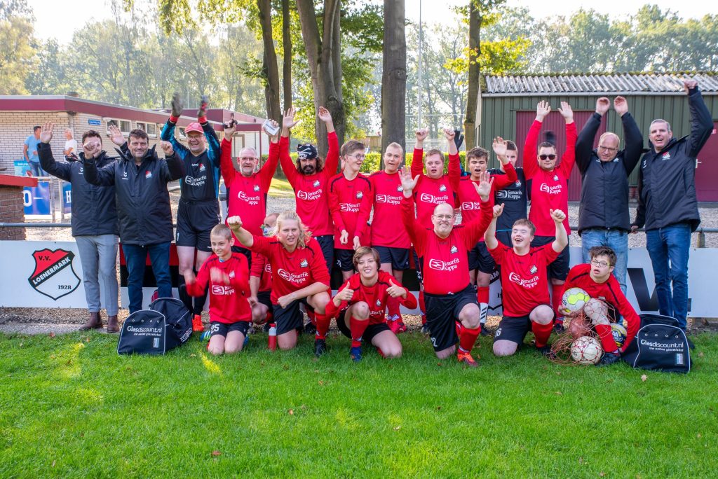 Primeur in Apeldoorn: gezamenlijke seizoensafsluiting voor G-voetbalteams op 12 juli
