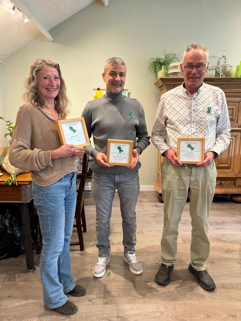 Groene lintjes voor drie milieubewuste Apeldoorners